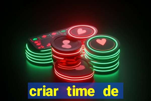 criar time de futebol simulador